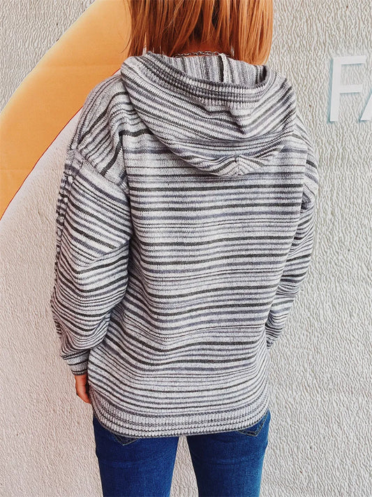 Quarter Zip Long Sleeve Sweatshirt